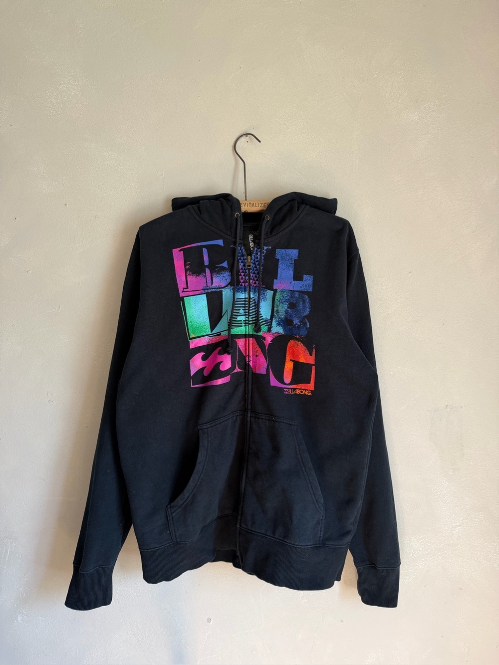 Vintage Y2K billabong full zip hoodie surf skate